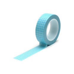 Trendy Tape Grid Bleu