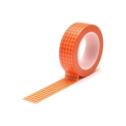Trendy Tape Grid Orange