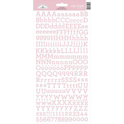 Cupcake Alphabet Stickers