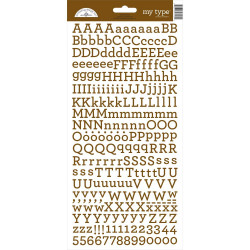Bonbon Alphabet Stickers