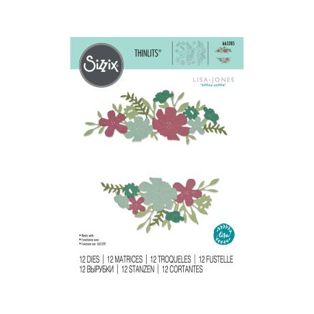 Wild Blossom Borders - Dies