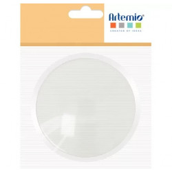 Dôme Plastique transparent 6 cm