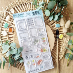 Mosaïque D'Eté - Tampon transparent