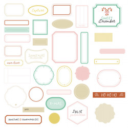 Carnet Enchanté - Die Cuts Etiquette