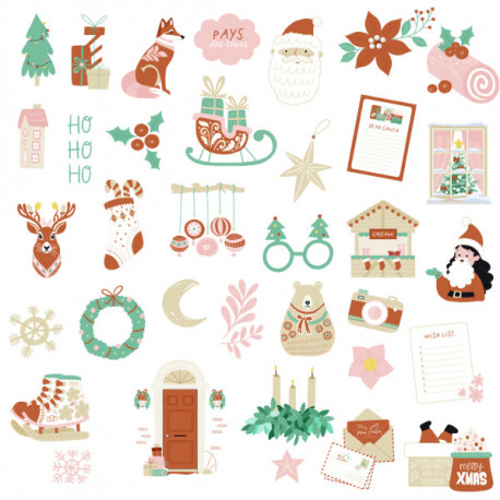 Carnet Enchanté - Die Cuts Déco