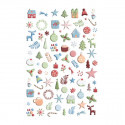 Poésie Hivernale - Puffy Stickers