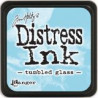 Distress Mini Pad Tumbled Glass